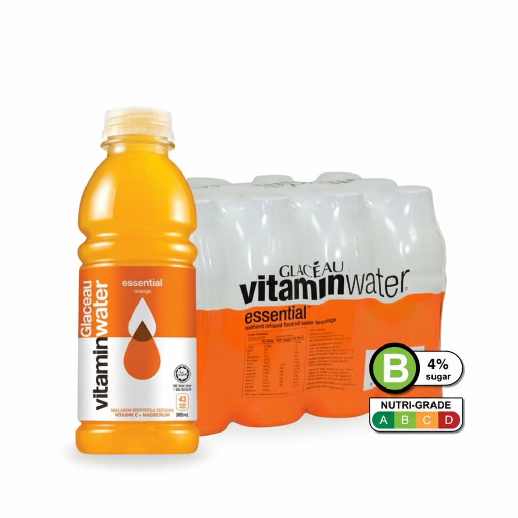 Glaceau Vitamin Water Essential – 500ml (12 Cans/Carton)