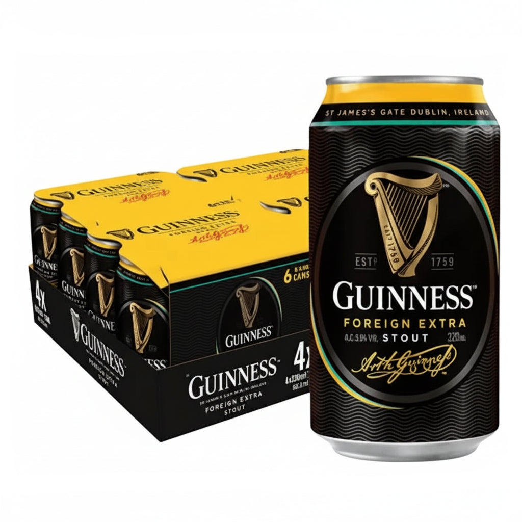Guinness Stout – 320ml (24 Cans/Carton)