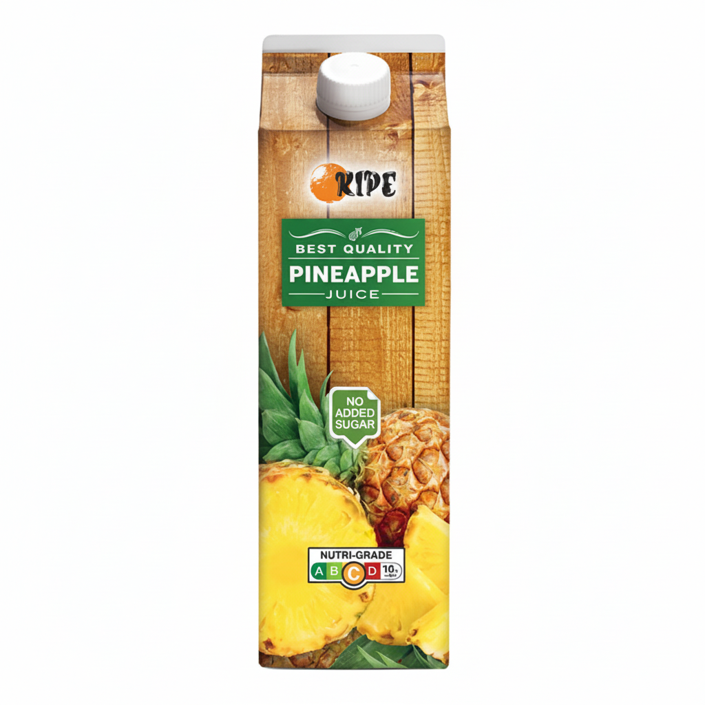 1L Pineapple UHT Juice (12 Cases/Carton)