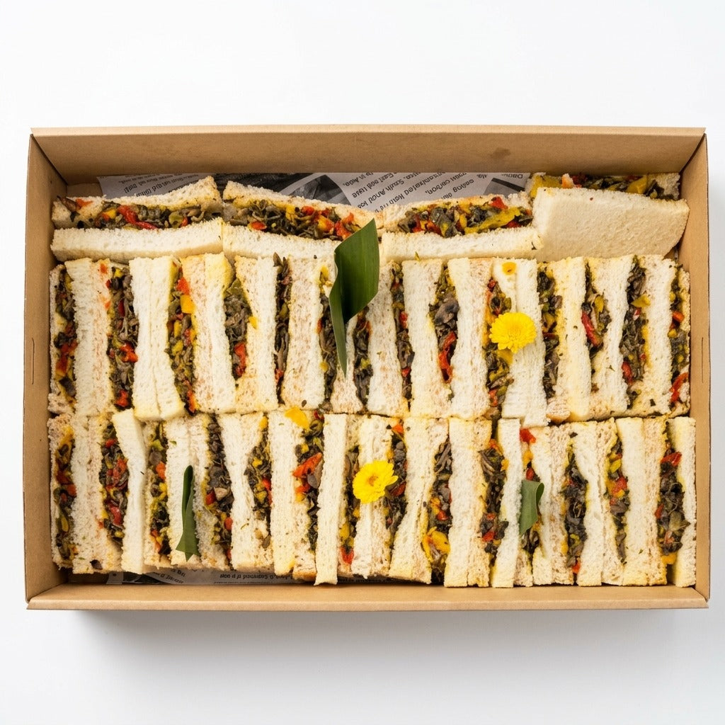 Grilled Summer Veggies Sandwich (Veg)