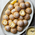 Cream Puffs (Veg - Contains Eggs, Dairy)