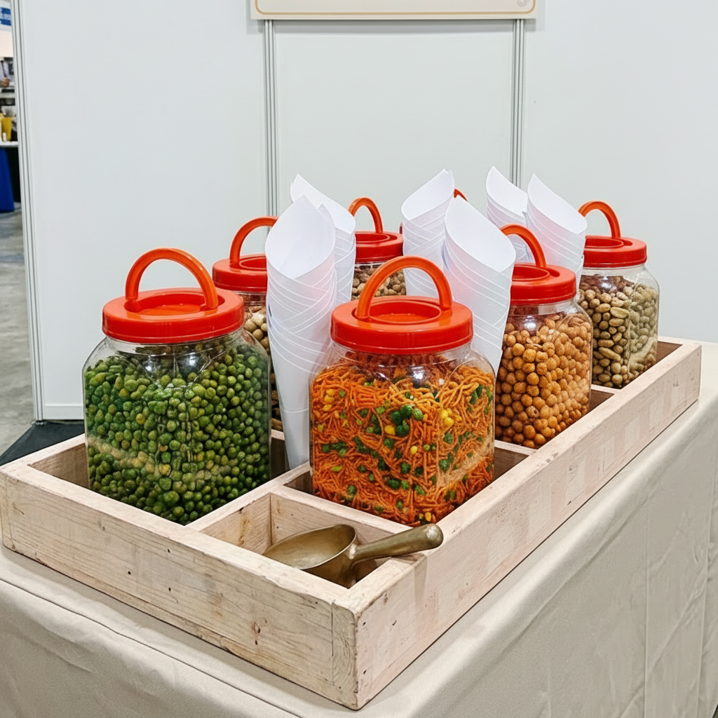 Traditional Kacang Puteh - Pick and Mix Station - 200 Servings (2 Hours)