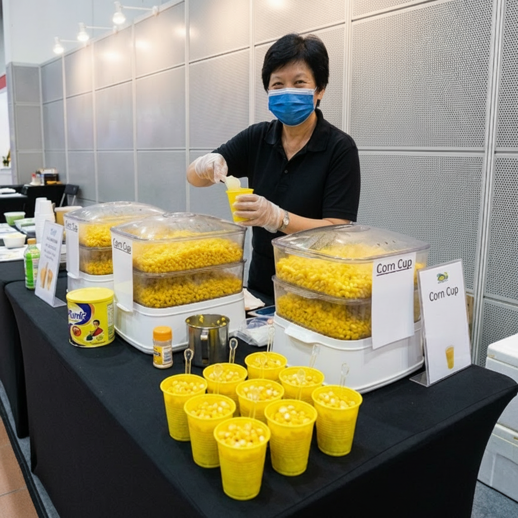 Traditional Cup Corn - 200 Serving (2 Hours)