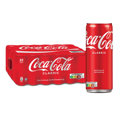 Coca-Cola – 320ml (24 Cans/Carton)