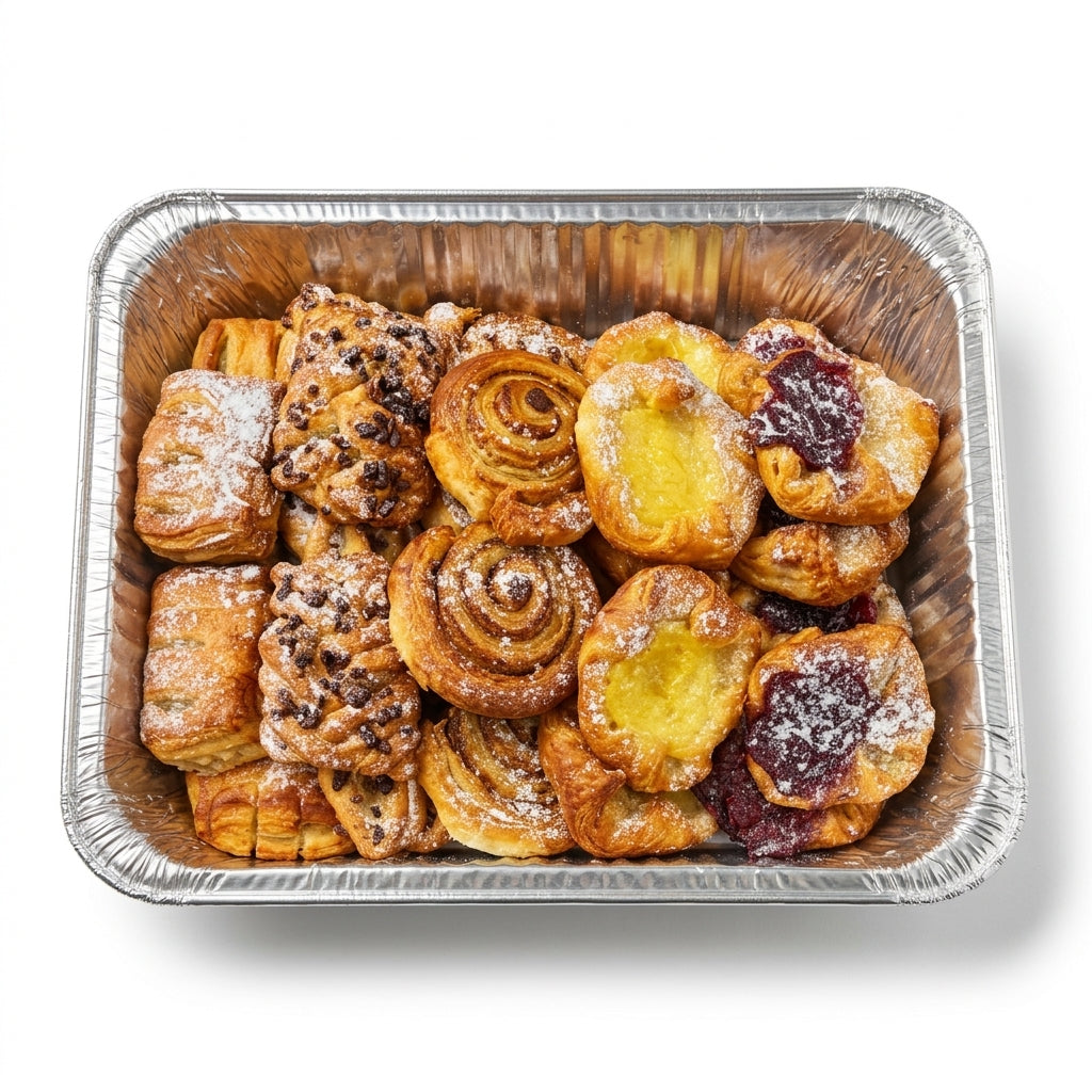 Assorted Danish Pastries (Veg - Contains Eggs, Dairy, Nuts)