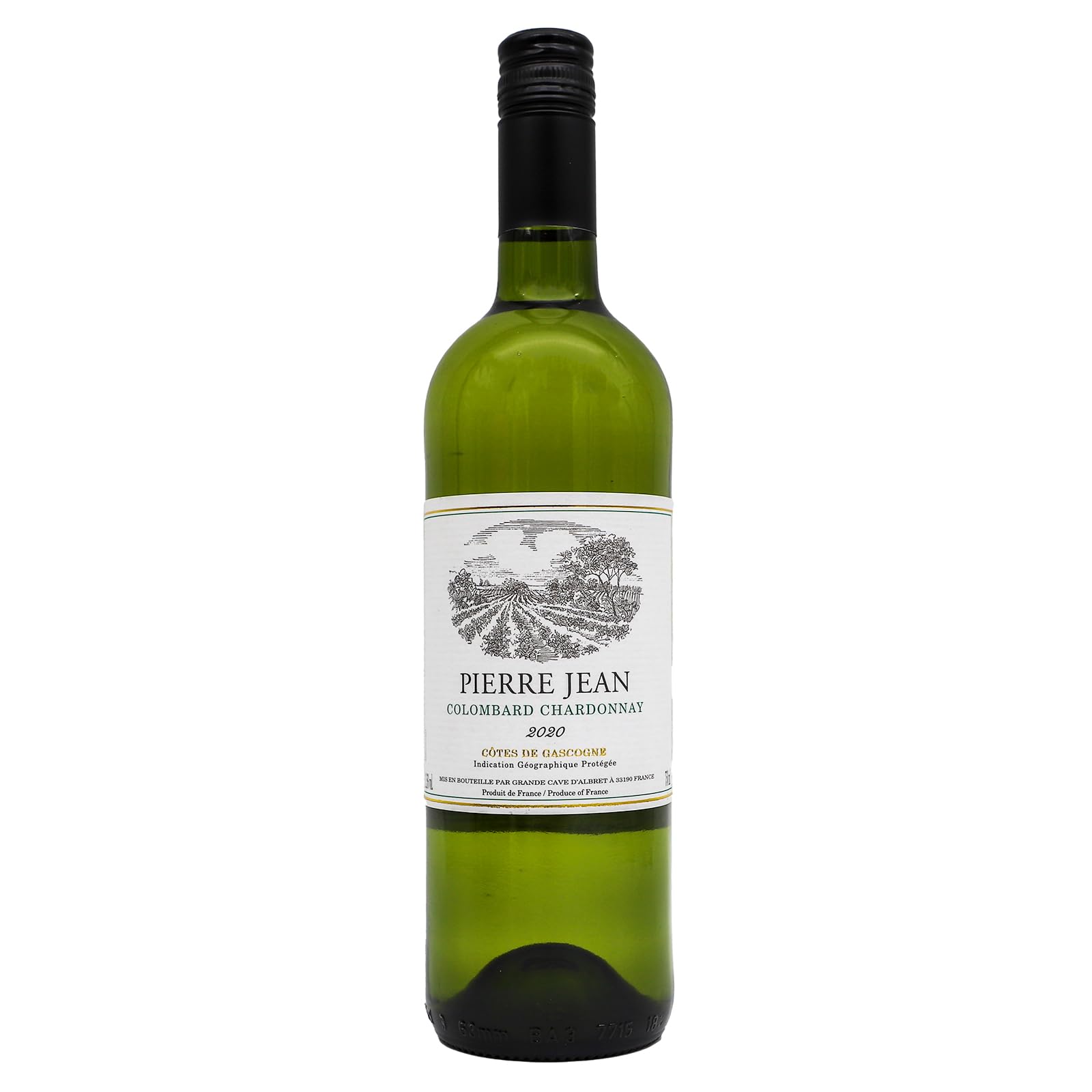 White Wine – Pierre Jean, Colombard Chardonnay, France – 3x750ml Bottles