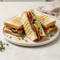 Grilled Summer Veggies Sandwich (Veg)