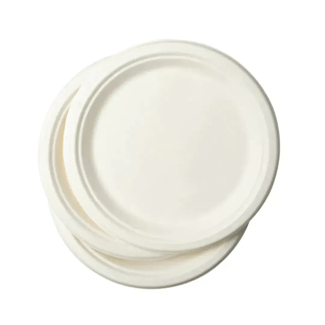 Biodegradable Plates (50 Pieces)