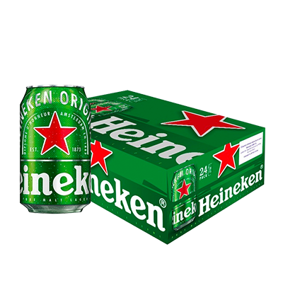 Heineken Beer – 320ml (24 Cans/Carton)