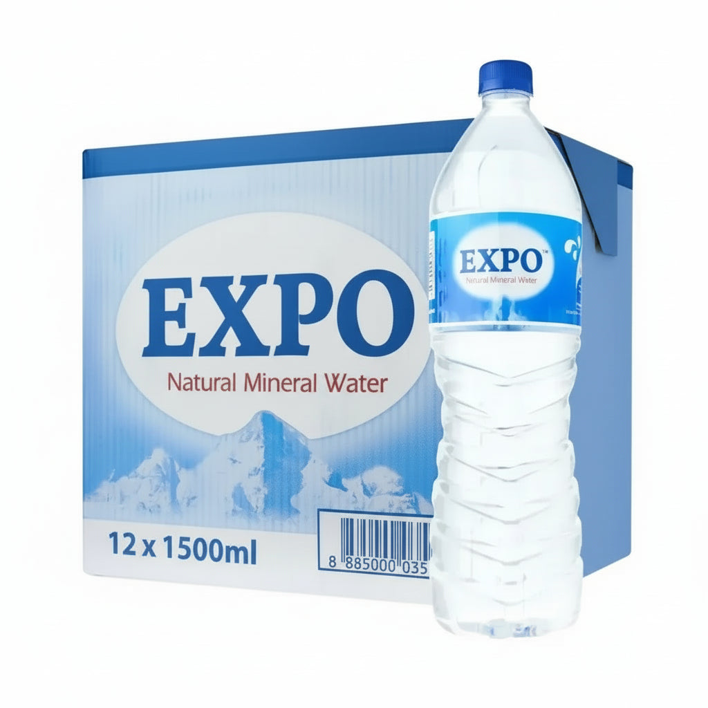 Bottled Water – 1.5l (12 Bottles/Carton)