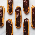 Chocolate Éclair (Veg - Contains Eggs, Dairy)