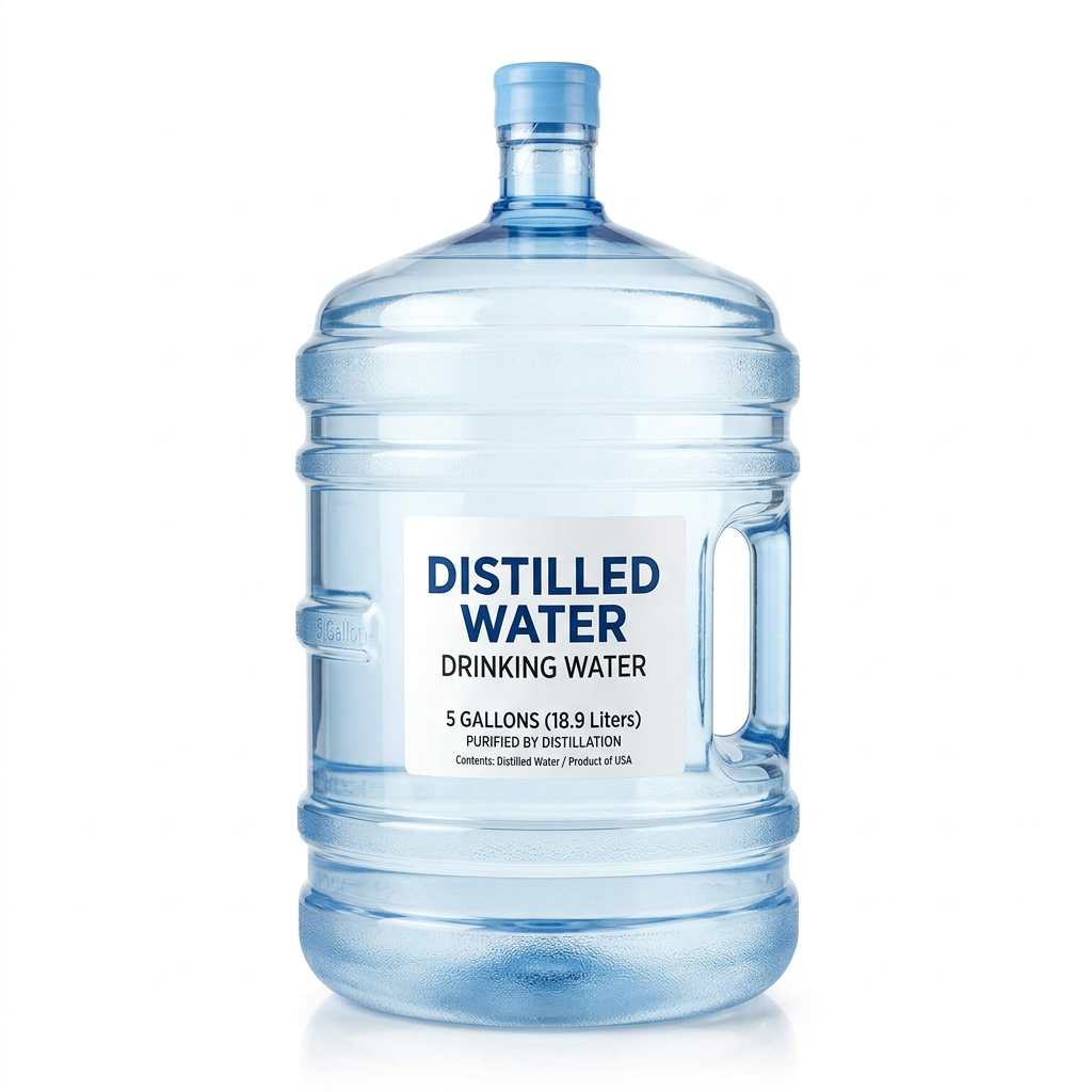 Distilled Drinking Water (19L bottle)