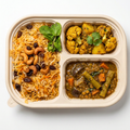 Indian Vegetarian Bento Set